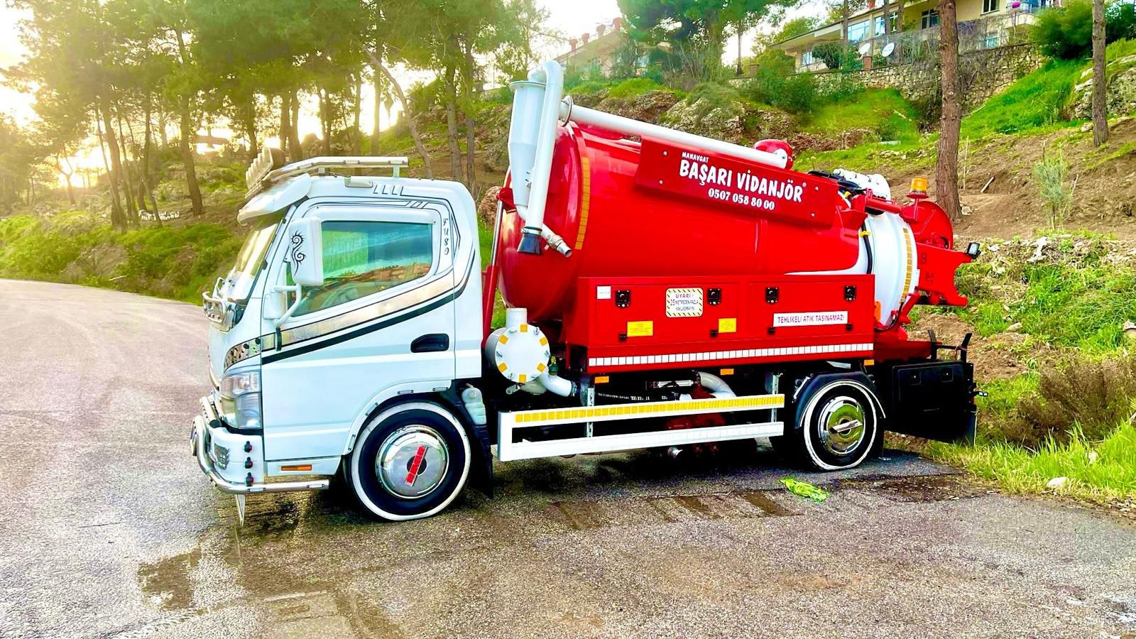 Başarı Vidanjör Ana Aracı — Antalya Manavgat Foseptik ve Tıkanıklık Açma Aracı